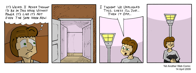 A comic. It's not that funny, you're not missing much.